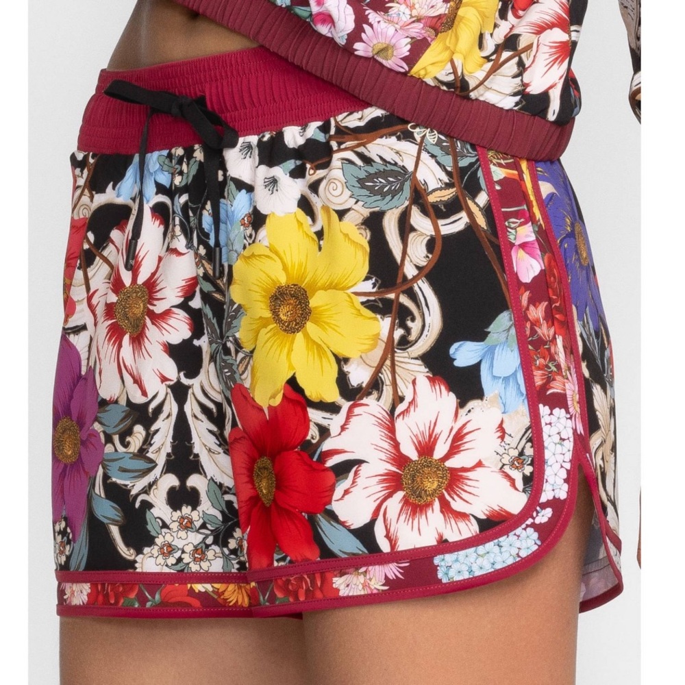 Johnny Was | Archibal Mid Rise Contrast Running Short